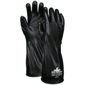 MCR Safety Unsupported Butyl Glove,14 7 Mil