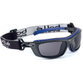 Bolle BAXTER SAFETY SPECTACLES PC SMOKE PLATINUM PC HYBRID BLACK