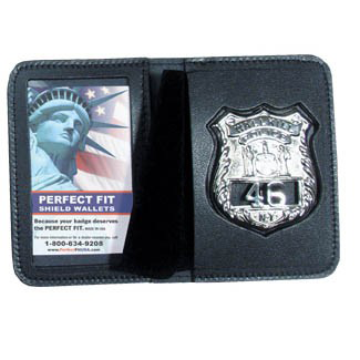 Perfect Fit Duty Leather Book Style Case - 3.25''x4.63''