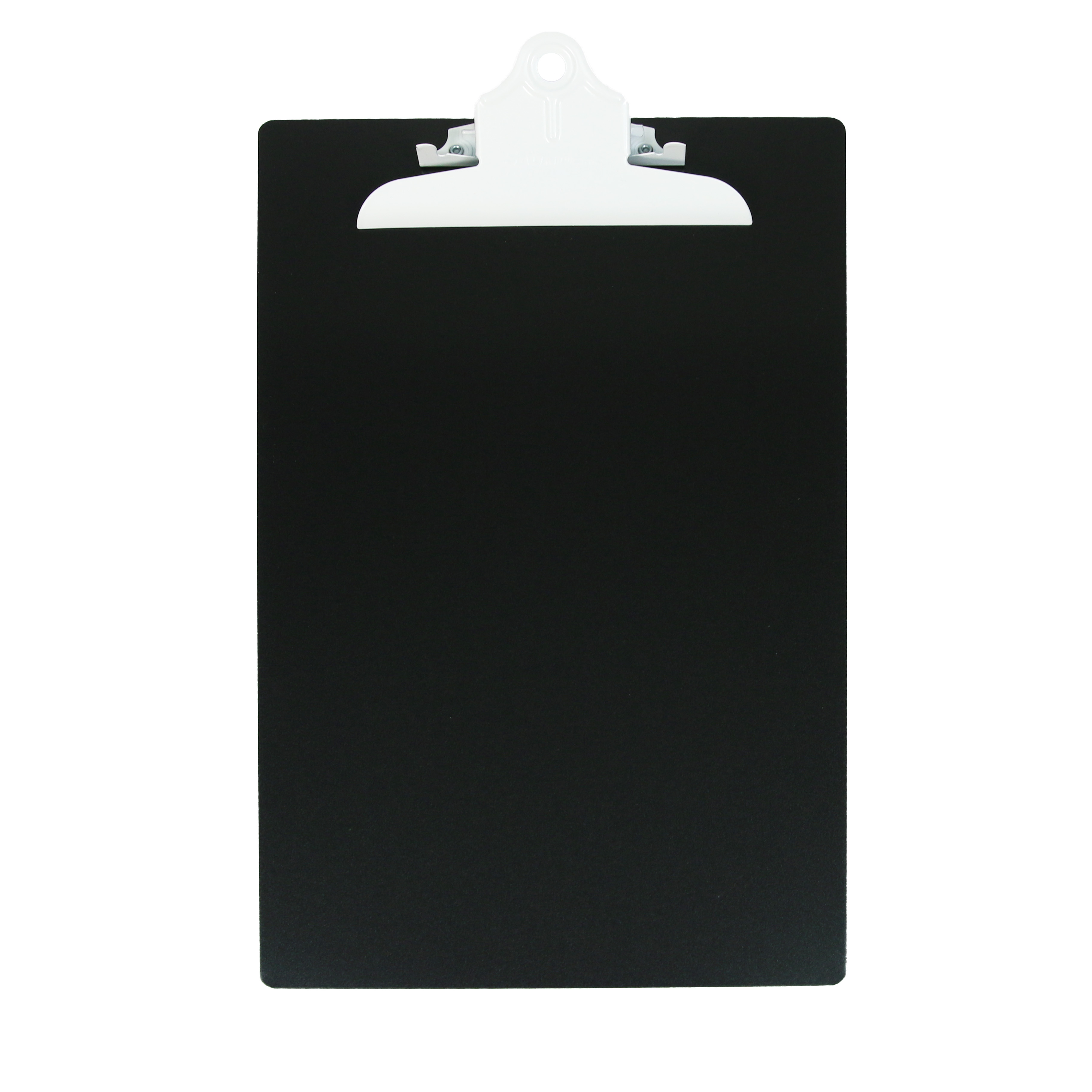 Saunders Legal Size Aluminum Clipboard w/ Clip - Black