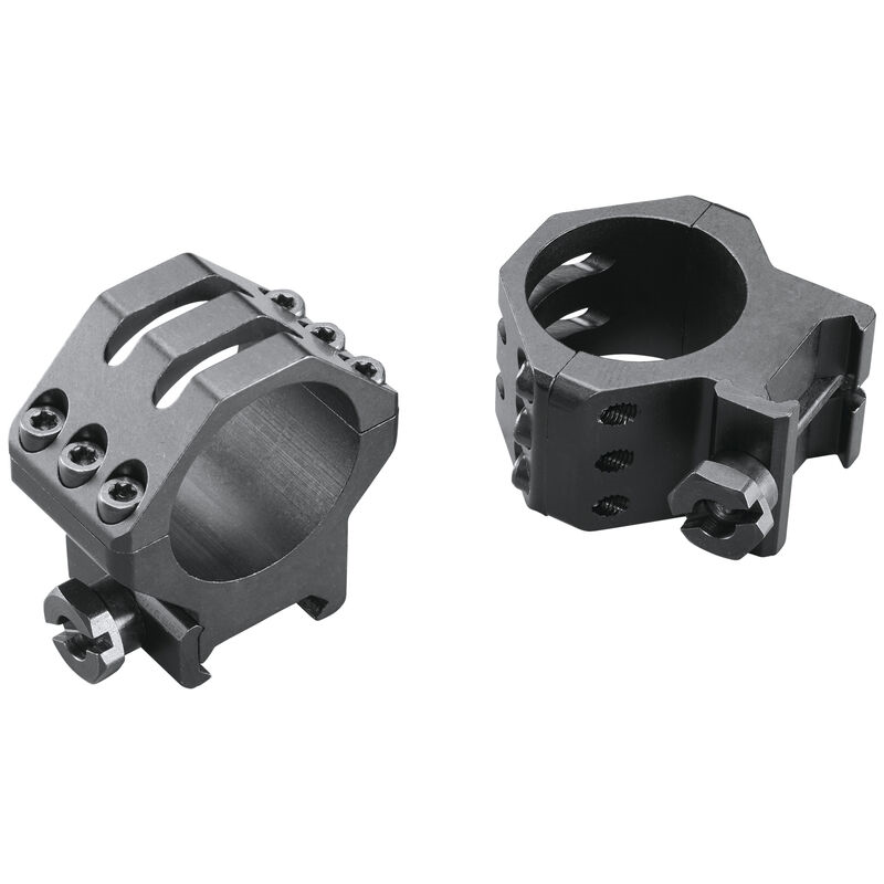 Weaver 30mm Ring 6-Hole High Matte, Clam