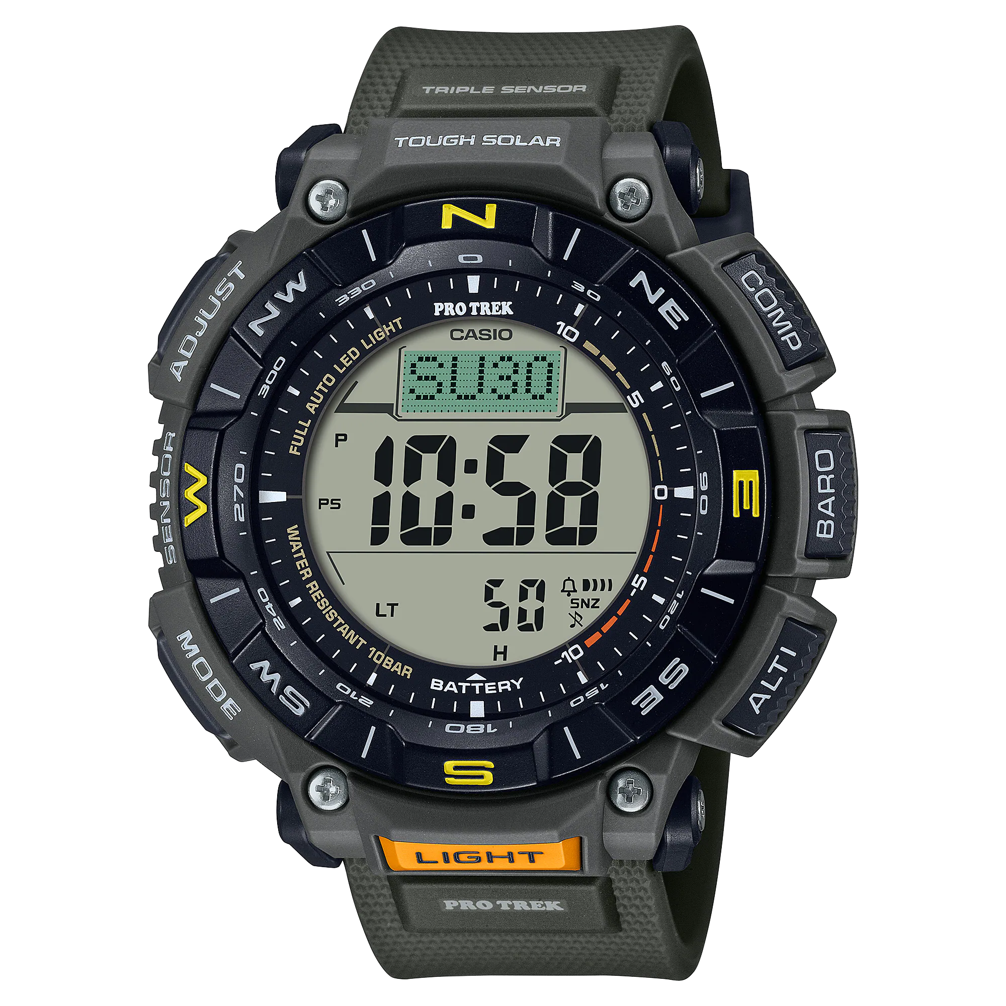 Casio Pro Trek Solar Triple Sensor Watch