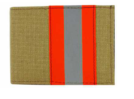 Perfect Fit Firefighter Gold Matrix Bifold CC Wallet - 3.50'x4.50'