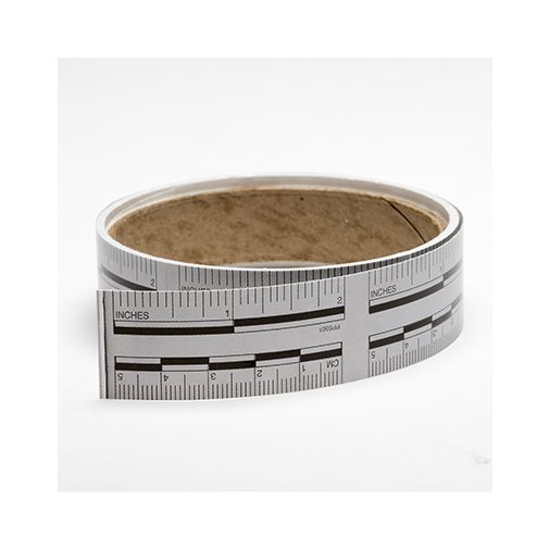 Sirchie Gray Adhesive Photo Evidence Scales - Roll of 50
