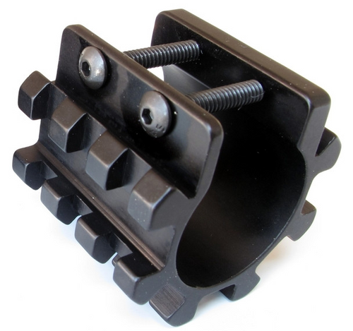 Battle Steel Armor 3 Rail 5-Position Shotgun Tube Mount