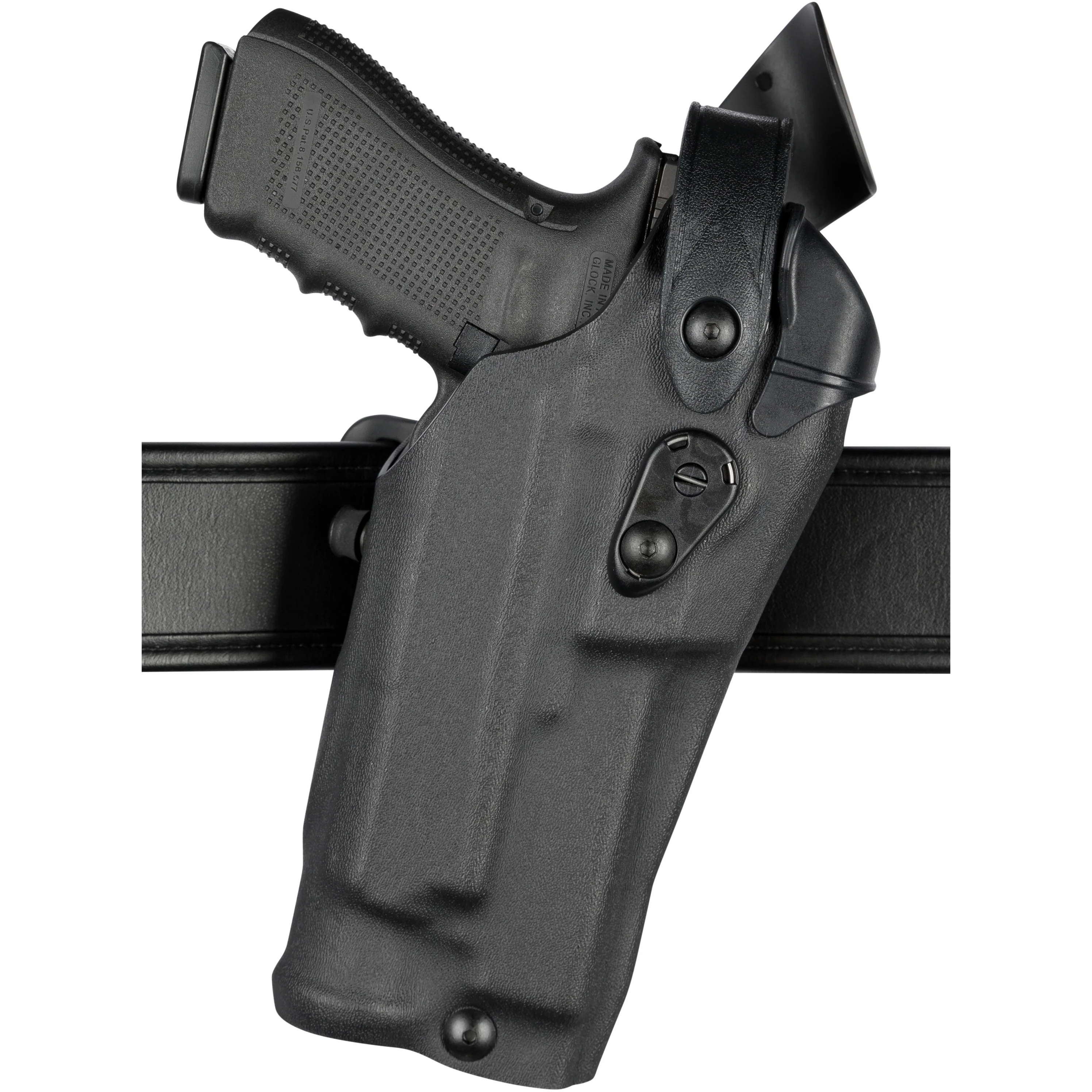 Safariland Model 6362RDS ALS/SLS Hi-Ride, Level III Retention Duty Holster for Glock 19 Gens 1-4 w/ Light