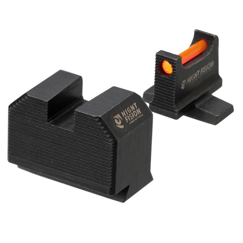 Night Fision Optic Height Fiber Optic Sight Set for Smith & Wesson M&P 2.0 w/ RMR/507C/SRO