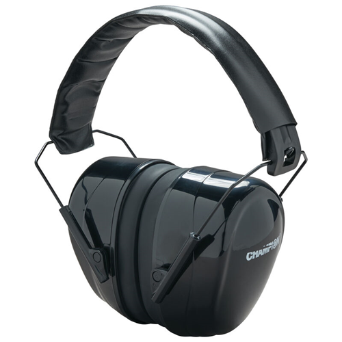 Champion Targets Champion Targets 42820 Passive Earmuffs, 27dB Noise Reduction Rating, Black