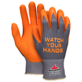 MCR Safety 15ga Gray Nylon/Orange NF WYH Logo