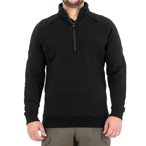 First Tactical M CTN Job Shirt 1/4 Zip - Black