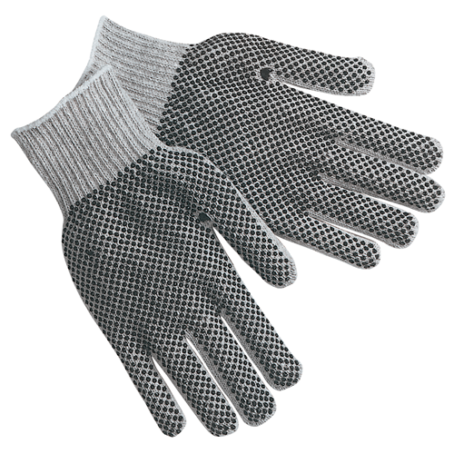 MCR Safety Cotton/Polyester 2 Dots Gray