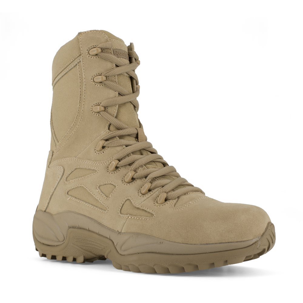Reebok Rapid Response 8'' Stealth Boot w/ Soft Toe - Desert Tan