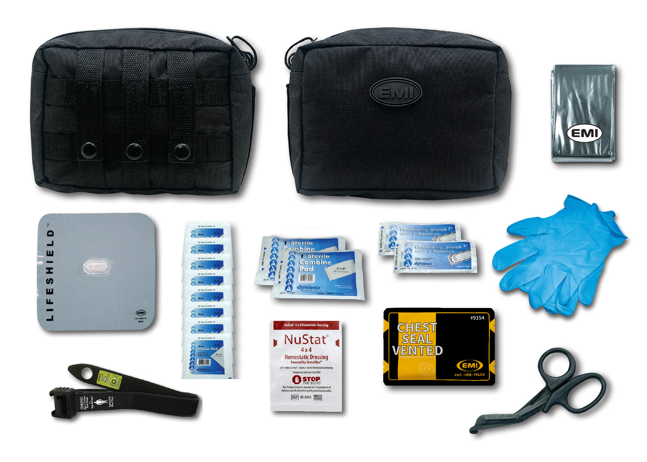 EMI - Emergency Medical E.T.R. Deluxe Active Shooter/Bleed Aid Kit
