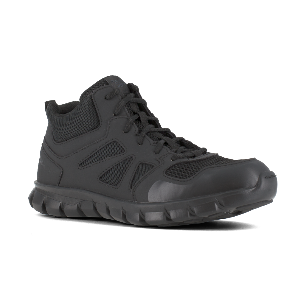 Reebok Sublite Cushion Tactical Women's Mid-Cut Boot w/ Soft Toe - Black