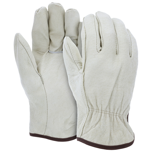 MCR Safety Economy Pig Grain Drvr Glove Str Thumb