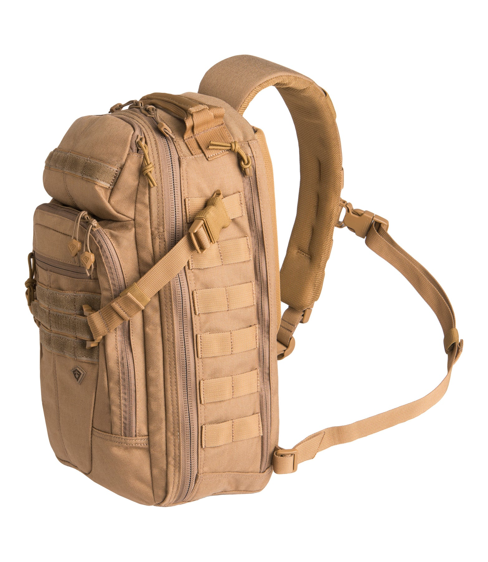 First Tactical Crosshatch Sling Pack - Coyote