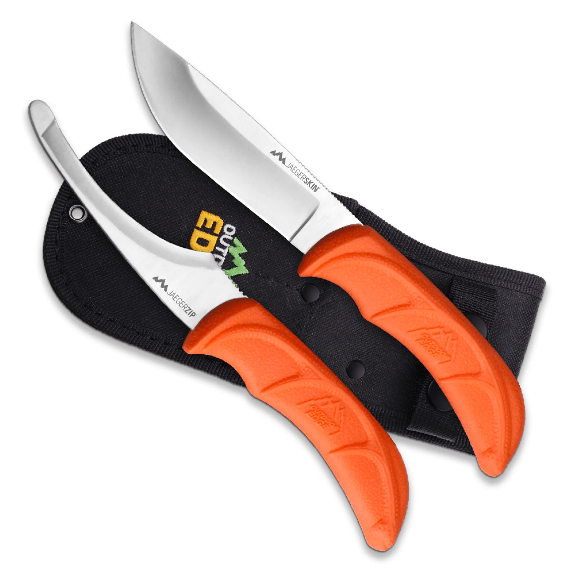 Outdoor Edge JAEGER-PAIR (Skinner/Gutting Knife Combo)