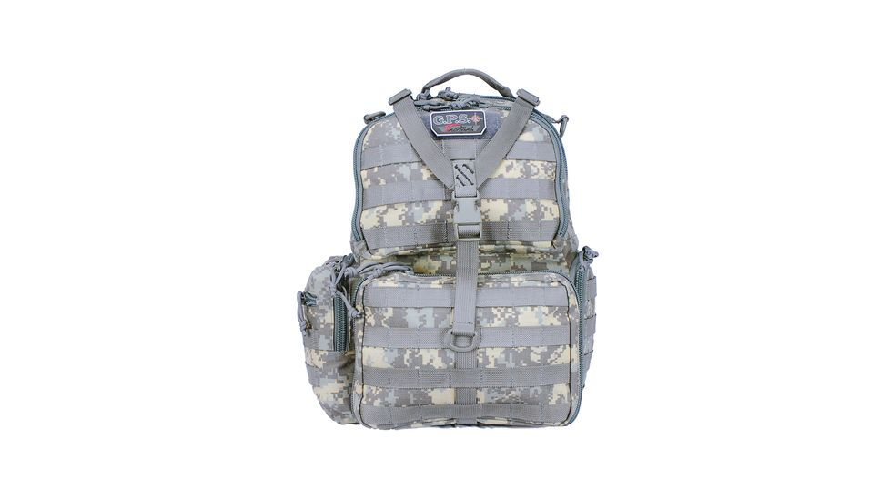 GPS Tactical Range Backpack - Holds 3 Handguns