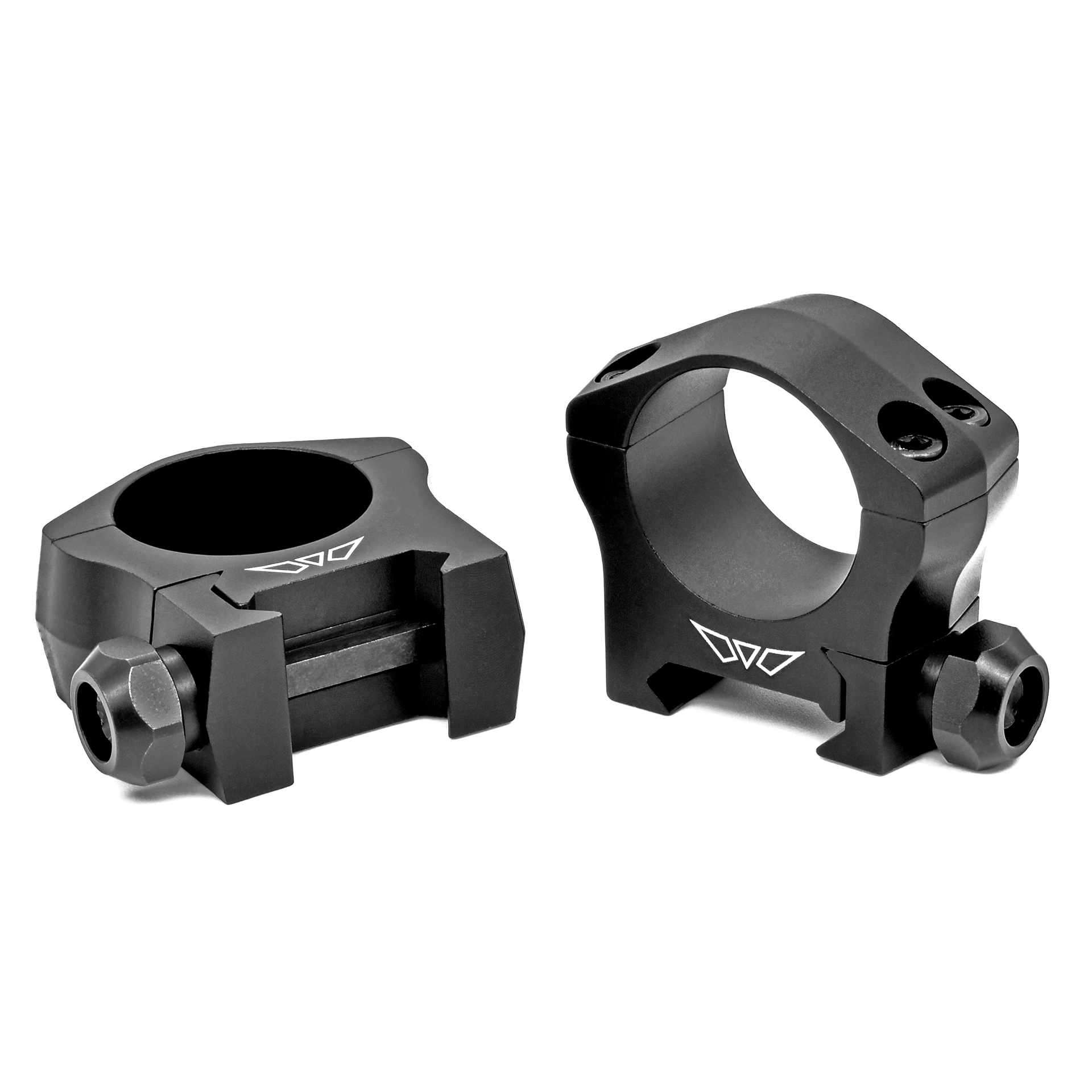 Warne Scope Mounts Warne Mountain Tech 1 inch, Low Matte Rings