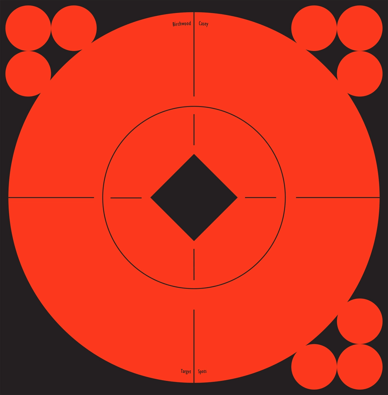 Birchwood Casey Target Spots 6 Inch, 10 Targets - 120 Pasters