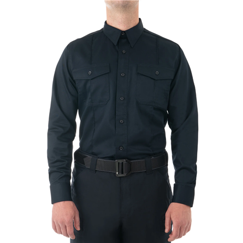 First Tactical M CTN Station L/S Shirt - Midnight Blue