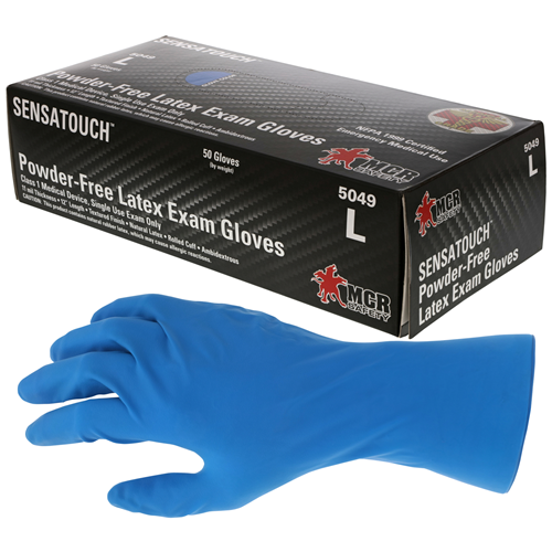 MCR Safety Emt, Hi-Risk, Latex Pwd Free