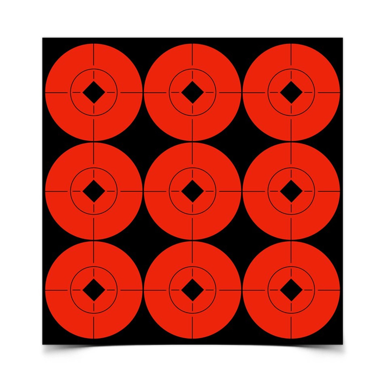 Birchwood Casey Target Spots Orange 2 Inch, 90 Targets