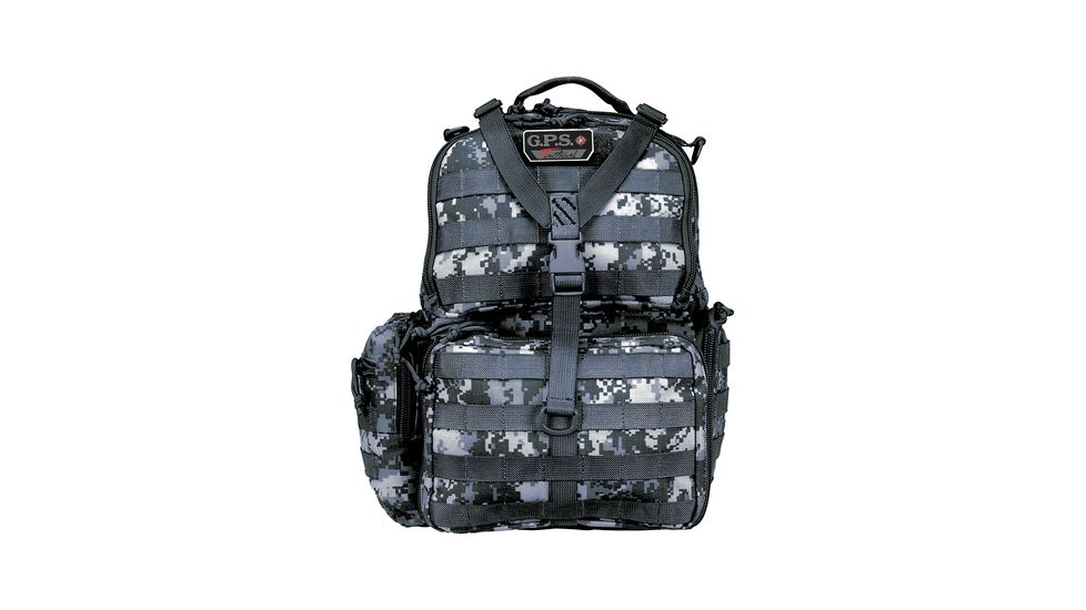 GPS Tactical Range Backpack - Holds 3 Handguns