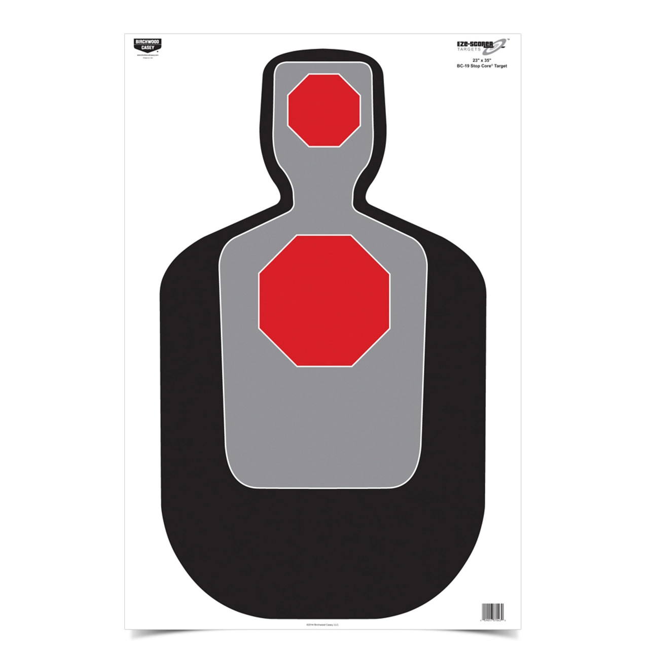 Birchwood Casey Eze-Scorer 23 x 35 BC-19 Stop Core 100 Targets
