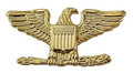 Hero's Pride Colonel Pin w/ 2 Posts & Clutch Back - 3/4'' High - Pair