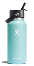 Hydro Flask Wide Mouth Insulated Water Bottle w/ Flex Straw Cap