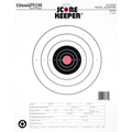 Champion Targets Champion Targets 45724 Score Keeper Fluorescent Orange & Black Bullseye Target, 50 Foot Pistol Slow Fire, 12 Pack