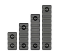 Midwest Industries 1913 Milspec Aluminum Rail Section, M-LOK