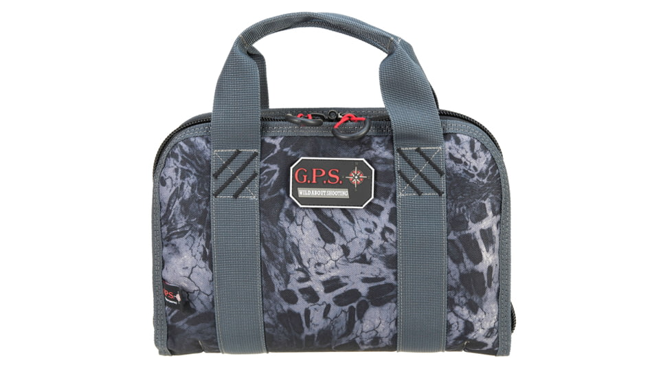 GPS Double Compact Pistol Case w/ Mag Storage & Dump Cup