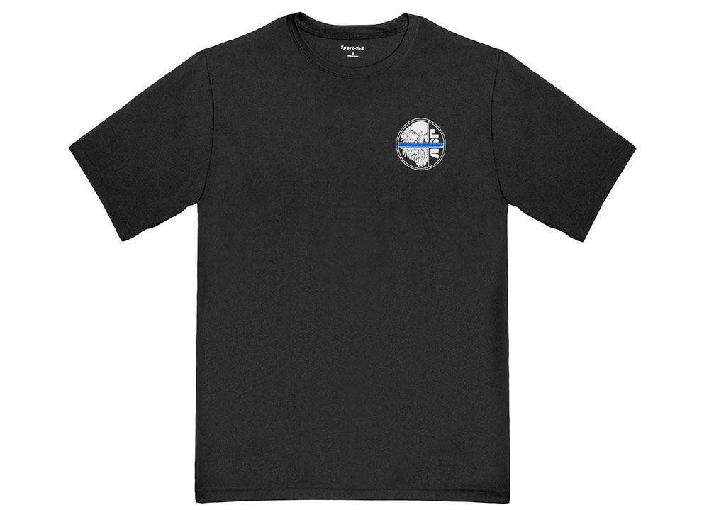 ASP Blue Line T-Shirt, Sport Tek