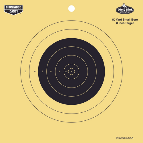 Birchwood Casey Dirty Bird 8 Inch 50 Yard Small Bore Reactive Target - 25 Targets