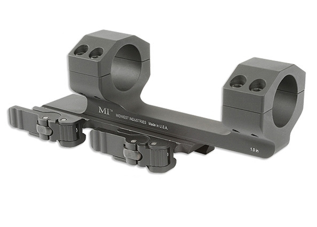 Midwest Industries 1'' QD Scope Mount - 1.4'' Offset