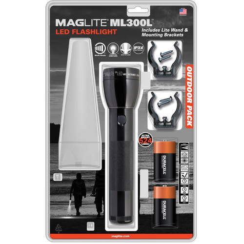 Maglite ML300L LED Flashlight Adventure Pack