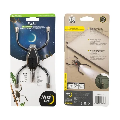 Nite-Ize BugLit Rechargeable Micro Flashlight