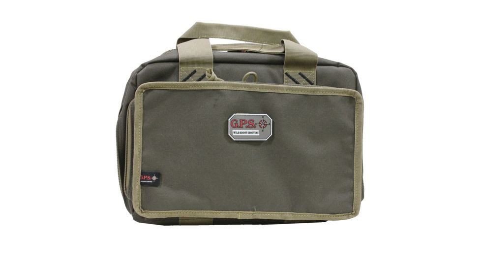 GPS Quad Pistol Range Bag w/ Mag Storage & Dump Cup