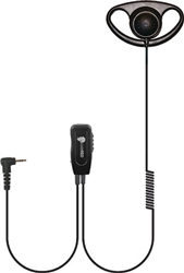 Code Red Headsets Quest Single Wire Microphone w/ D-Ring Earpiece