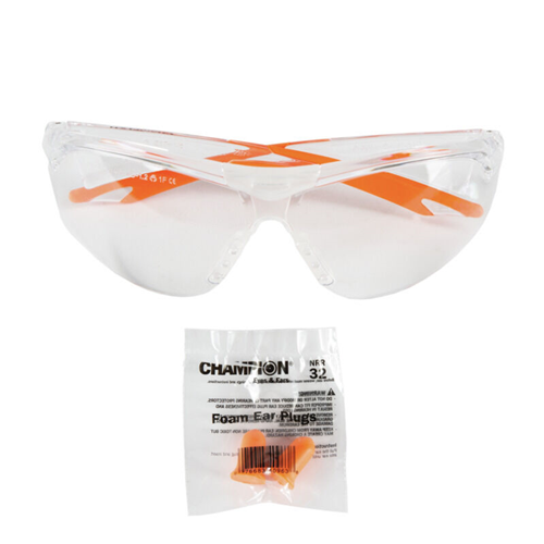 Champion Targets Champion Targets 40716 Shooting Glasses & Earplug Combo Pack