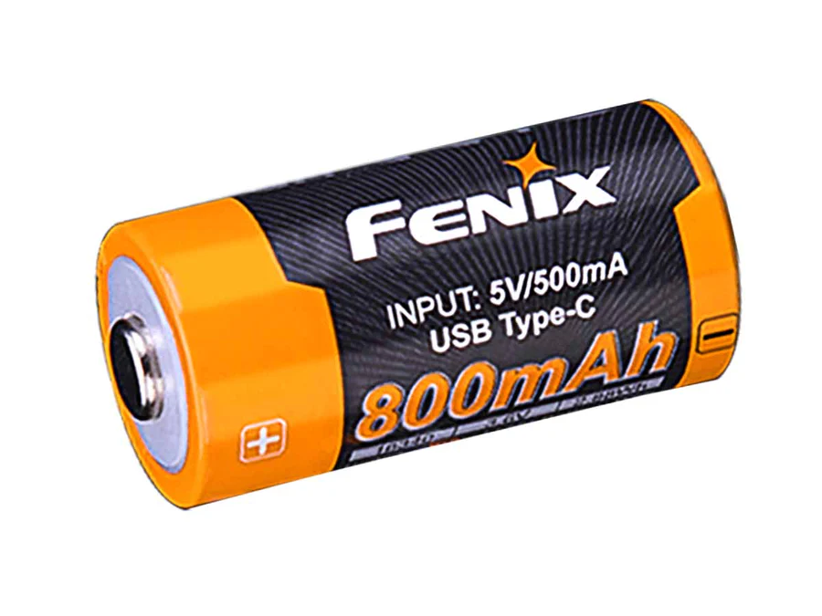 Fenix 16340 Rechargeable Battery w/ Protection Circuit