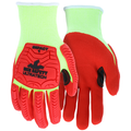 MCR Safety UltraTech Stitched A4, Hivis Red SFN