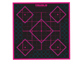 Truglo 5-Diamond Pink Target 12''x12'' - 6 Pack