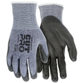 MCR Safety 13g,CutPro,NavyBlue HyperMax,Gray PU