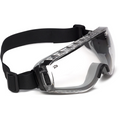 Bolle PILOT 2 SAFETY GOGGLE SAFETY PC CLEAR PLATINUM VENTED TPR NEOPRENE STRAP BLACK