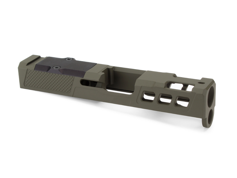 Zaffiri Precision RTS G26 Gen 3&4 ZPS.P Slide RMR Cut Olive Drab(OD Green)