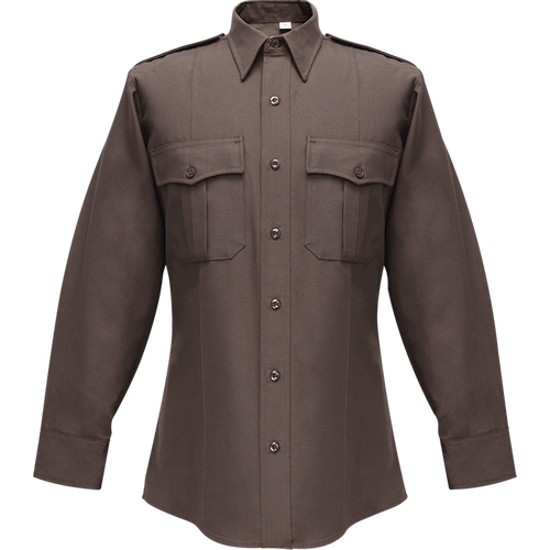 Flying Cross Command Long Sleeve Shirt w/ Zipper & Convertible Sport Collar