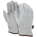MCR Safety Cow Split Drivers Glove w/Straight Thumb